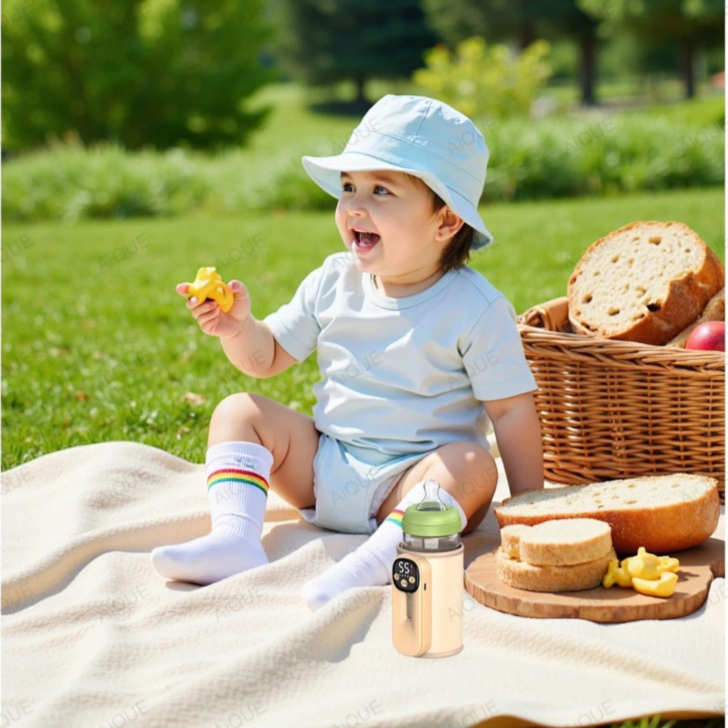 chauffe biberon transportable compacte voyage