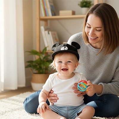 Casquette bebe style moderne