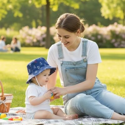 Chapeau bebe garcon style moderne
