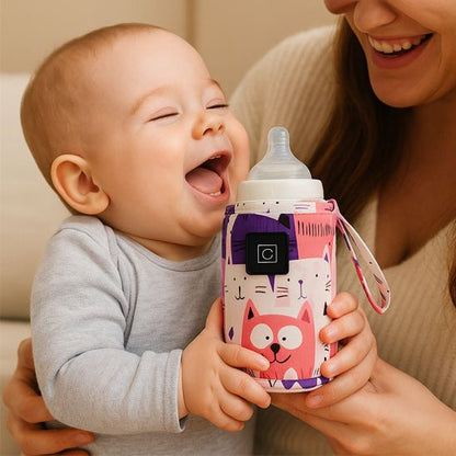 Chauffe Biberon Portable | BabyNomad™ - Le Royaume bébé