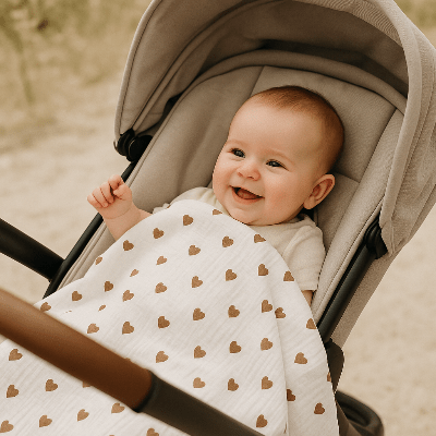 Couverture bébé | Coton Bio chaude - Le Royaume bébé