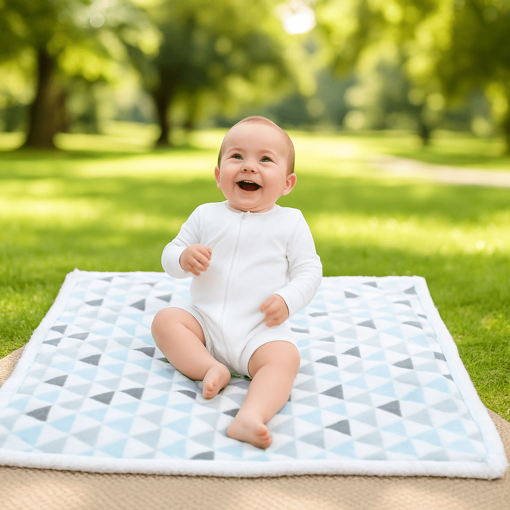 Couverture bébé | coton biologique doux - Le Royaume bébé