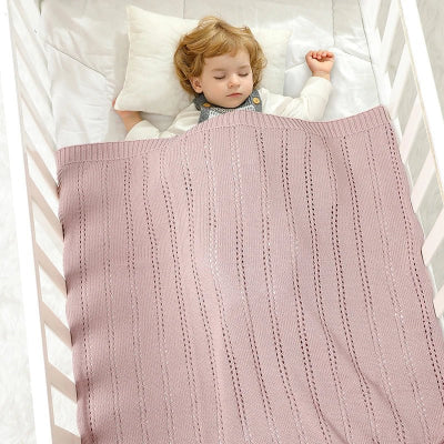 couverture bebe en coton doux naturel hypoallergénique