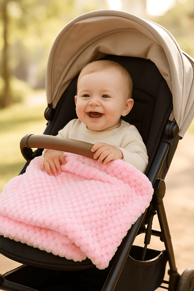 Couverture bébé | Ultra - douce coton bio - Le Royaume bébé