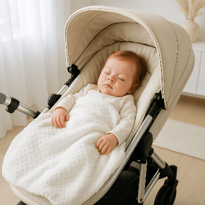 Couverture bébé | Ultra - douce coton bio - Le Royaume bébé