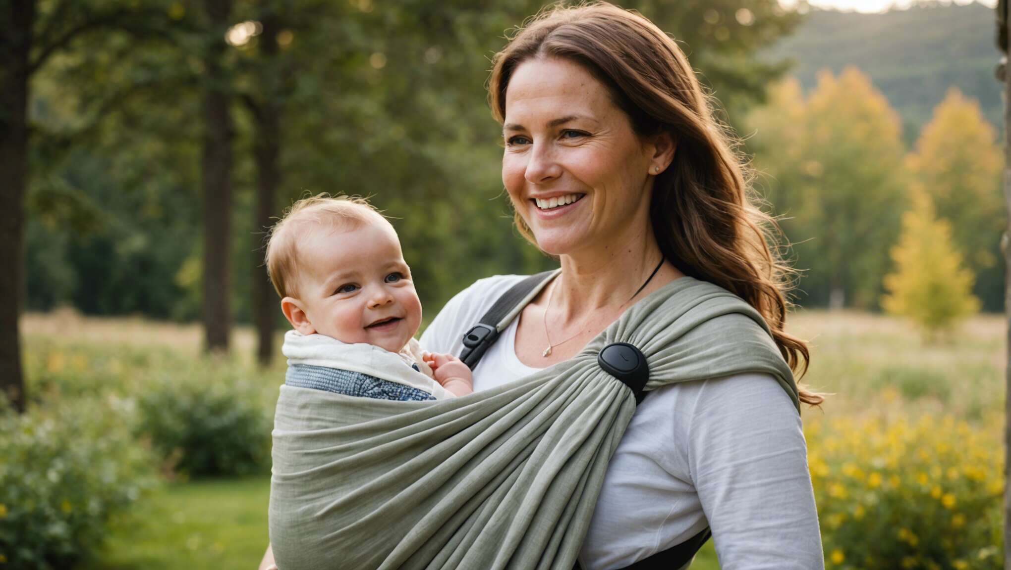 echarpe de portage bebe
