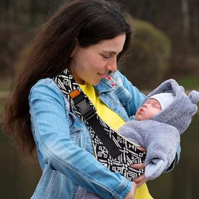 ECHARPE DE PORTAGE | hugsy™ - Le Royaume bébé