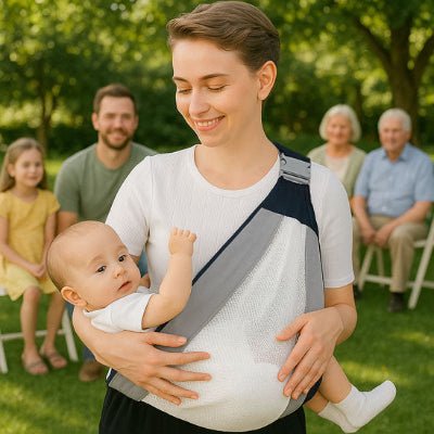 ECHARPE DE PORTAGE | PortaDoux™ - Le Royaume bébé