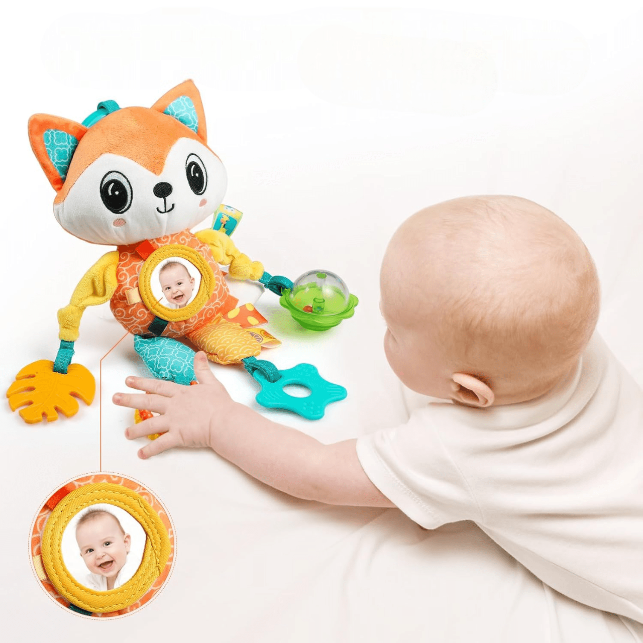 Jouet d'éveil - SoftHangingToy™ - Renard - Le Royaume bébé