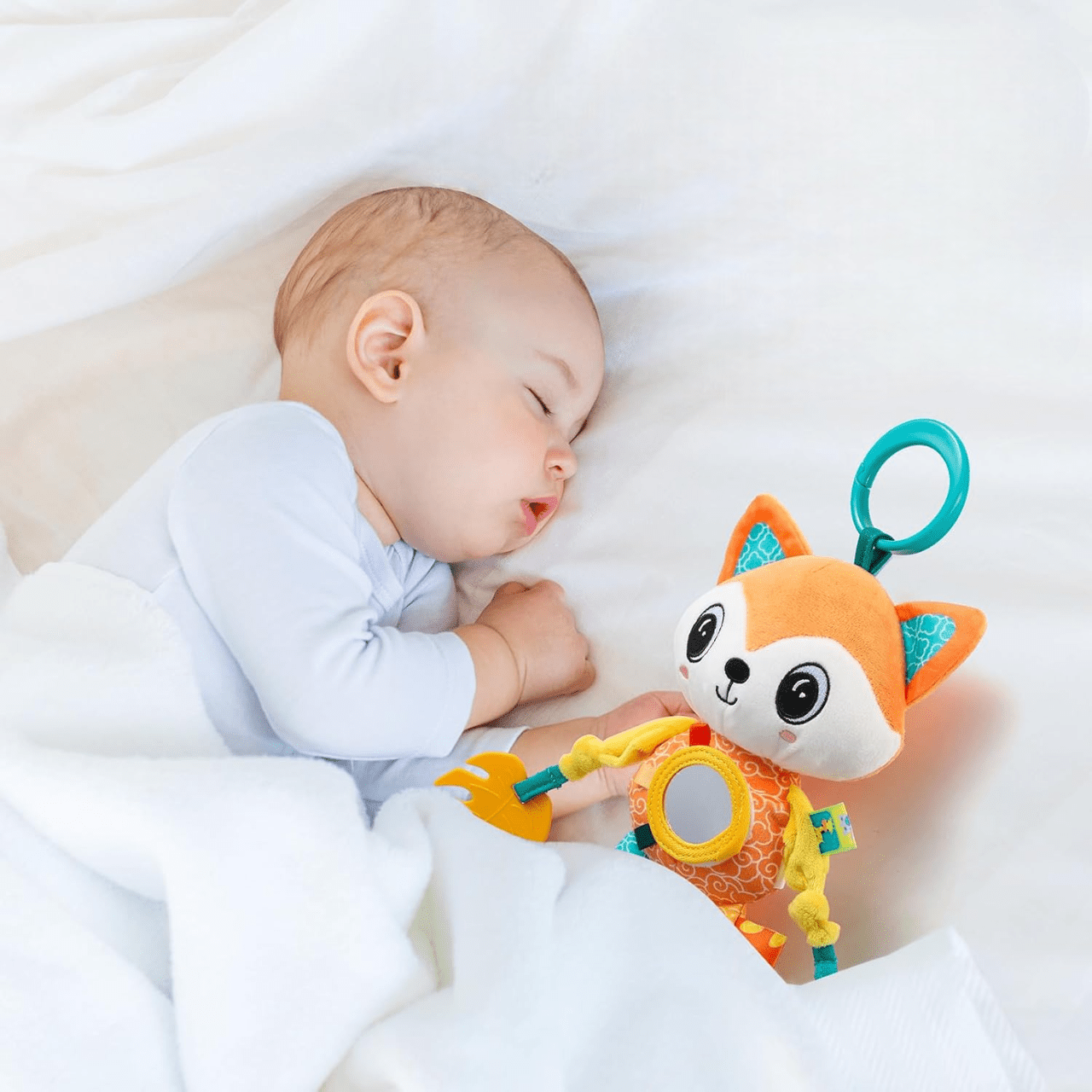 Jouet d'éveil - SoftHangingToy™ - Renard - Le Royaume bébé