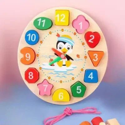 Jouet en Bois - WoodenToys™ - Horloge - Le Royaume bébé