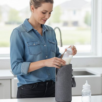 Porte biberon évolutif