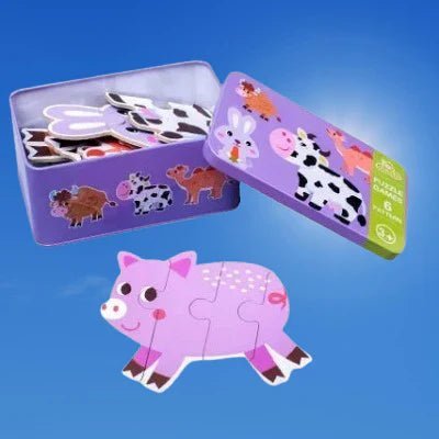 Puzzle Montessori - BabyPuzzle™ - Bétail - Le Royaume bébé