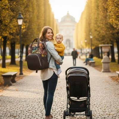 Sac a langer bebe imperméable et léger